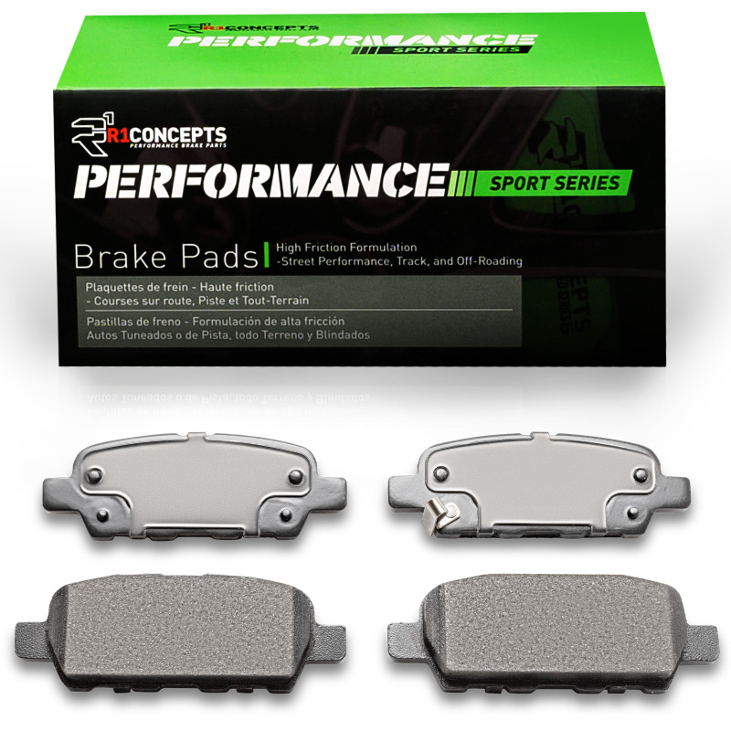 Infiniti Q70L Brake Pads - Rear - R1 Concepts - Performance Sport - `02-`25